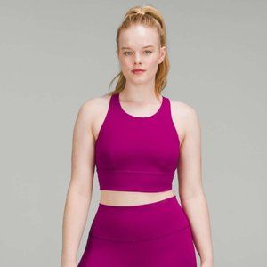 Lululemon Wunder Train Longline Bra Medium Support, C/D Cup - Size 6 - New - NWT